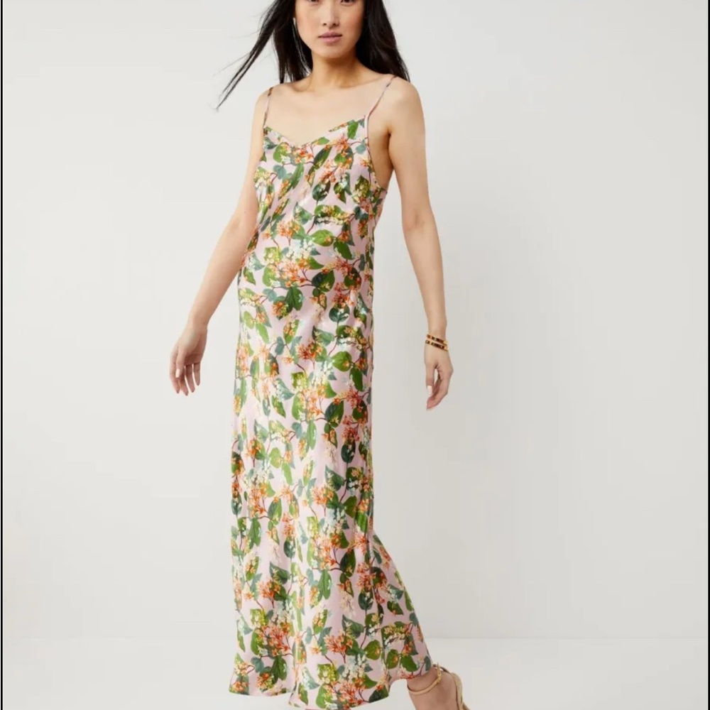 Pietro Brunelli for Pea in the Pod Floral Sleeveless Maxi Dress